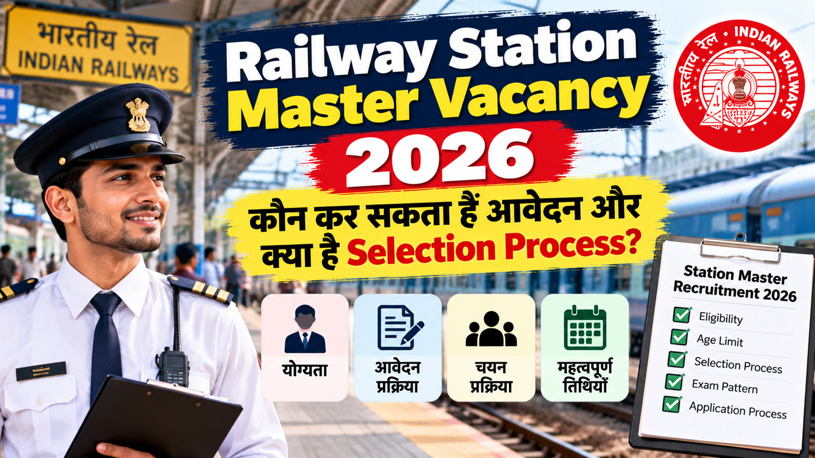 Railway Station Master Vacancy