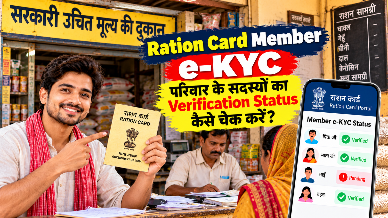 Ration Card Member e-KYC