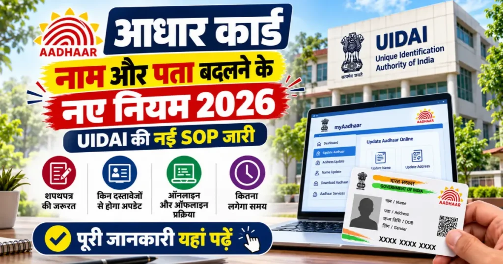 Aadhaar Card Update 2026