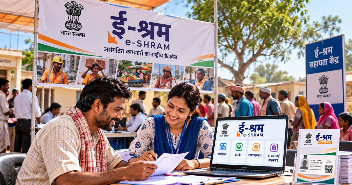 e-Shram Card Benefits