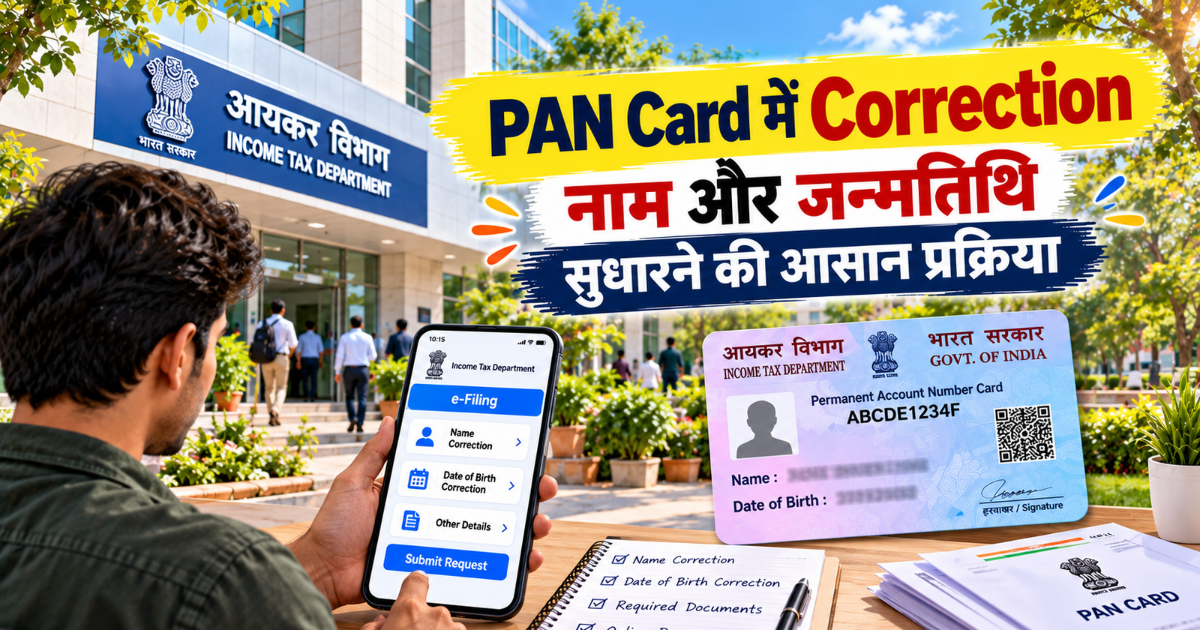 PAN Card Correction