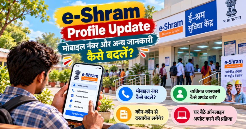 e-Shram Profile Update
